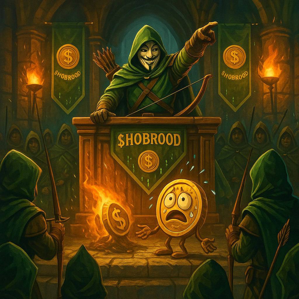 - Spaces at 3pm UTC🏹📣 -

A new Ally will join our Army and we do hope that everybody got their Reminders set🤝

The next couple weeks will be Legendary for #RobHood 📣