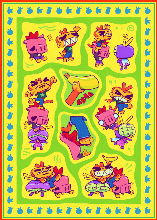 the little guys are up to no good