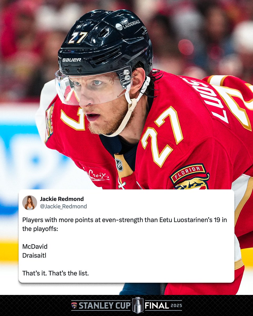 Eetu Luostarinen has come up HUGE in these #StanleyCup Playoffs! 💪

🇺🇸: <a href="/NHL_On_TNT/">NHLonTNT</a> &amp; <a href="/SportsonMax/">HBO Max Sports</a> ➡️ max.com/sports/nhl
🇨🇦: <a href="/Sportsnet/">Sportsnet</a> or stream on Sportsnet+ ➡️ watch.sportsnet.ca