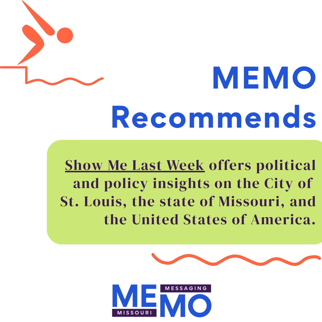 MissouriMemo's tweet photo. "Show Me Last Week" offers political and policy insights on the City of St. Louis, the state of Missouri, and the United States of America. #SummerReading #DemocracyInAction #CommunityPower #CivicEngagement #BooksThatInspire  

https://t.co/O0cSQGwo1c https://t.co/xLWboKm0Dk