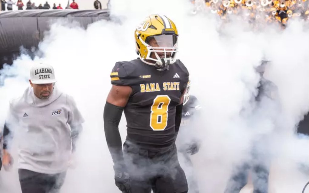 Aydin Foster (@aydinfoster9) on Twitter photo After a great <a href="/BamaStateFB/">Alabama State Football</a> 7on7 camp and conversation with <a href="/coach_gresham/">Billy Gresham</a> I am blessed to receive and offer from <a href="/BamaStateFB/">Alabama State Football</a> 
<a href="/CJtheCch/">Coach CJ Harris</a> <a href="/CoachMHurt/">Mark Hurt</a> <a href="/Hayesfawcett3/">Hayes Fawcett</a> <a href="/HallTechSports1/">Hall-Tech Sports</a> <a href="/ALPrepStars/">ALPrepStars</a> <a href="/247Sports/">247Sports</a> <a href="/adamgorney/">Adam Gorney</a> <a href="/MohrRecruiting/">Brian Mohr</a> After a great <a href="/BamaStateFB/">Alabama State Football</a> 7on7 camp and conversation with <a href="/coach_gresham/">Billy Gresham</a> I am blessed to receive and offer from <a href="/BamaStateFB/">Alabama State Football</a> 
<a href="/CJtheCch/">Coach CJ Harris</a> <a href="/CoachMHurt/">Mark Hurt</a> <a href="/Hayesfawcett3/">Hayes Fawcett</a> <a href="/HallTechSports1/">Hall-Tech Sports</a> <a href="/ALPrepStars/">ALPrepStars</a> <a href="/247Sports/">247Sports</a> <a href="/adamgorney/">Adam Gorney</a> <a href="/MohrRecruiting/">Brian Mohr</a>