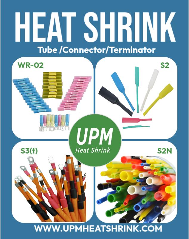upmheatshrink's tweet image. How to choose the right heat shrink material for your application? Wire Harness Connection Insulation Protection Anti-abrasion Anti-Vibration Solution #wireconnection #heatshrink #cable #Terminator #insulator #connector #pre-insulated