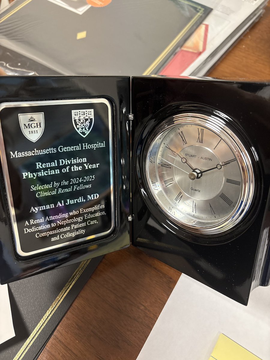 Ayman Al Jurdi, MD FASN (@aljurdi) on Twitter photo Thank you to our fellows at <a href="/MGBKidneys/">Mass General Brigham Nephrology</a> for voting me physician of the year. 🙏 I’m grateful that I get to work with you!
Hopefully, I can convince you to specialize in GN or transplant! Thank you to our fellows at <a href="/MGBKidneys/">Mass General Brigham Nephrology</a> for voting me physician of the year. 🙏 I’m grateful that I get to work with you!
Hopefully, I can convince you to specialize in GN or transplant!