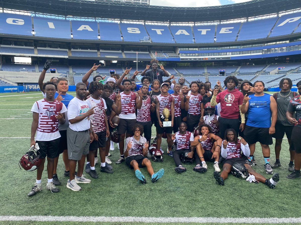 Kai Moore (@_showtimek7) on Twitter photo Thank you <a href="/GeorgiaStateFB/">GSU Football</a> for hosting us. <a href="/_MNVikings/">Miami Norland HS Football</a> won the 7-on-7 tournament today. Thank you <a href="/GeorgiaStateFB/">GSU Football</a> for hosting us. <a href="/_MNVikings/">Miami Norland HS Football</a> won the 7-on-7 tournament today.