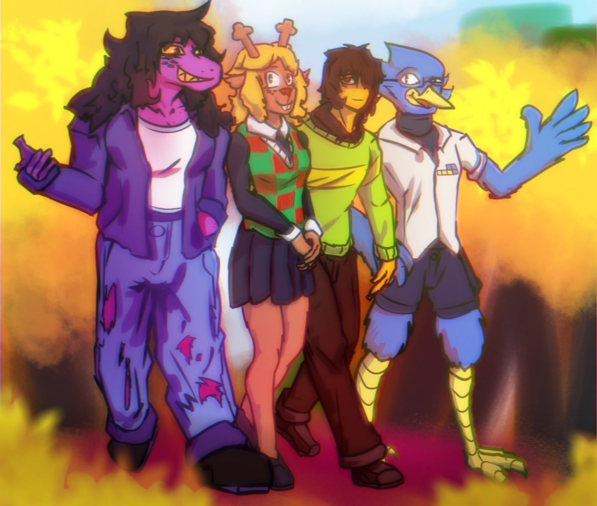 _the1guythere's tweet photo. Whatever. Go my deltarune art https://t.co/ZbOA1vrPhL