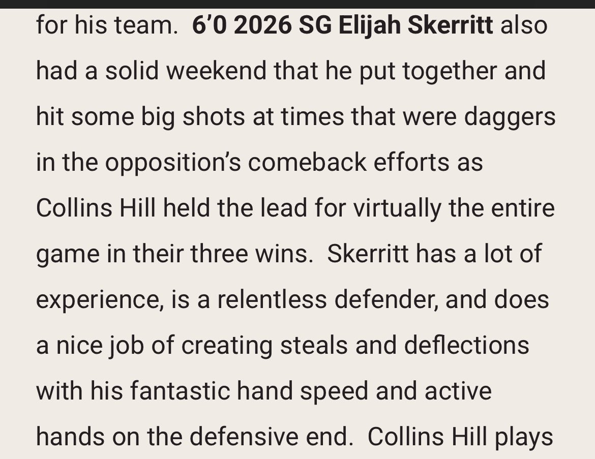 Elijah Skerritt (@elijahskerritt_) on Twitter photo Thank you for the recognition ππΎππΎ <a href="/CoachStewart126/">CoachStewart</a> <a href="/CoachJPFletcher/">JP Fletcher</a> <a href="/CoachSummersJ/">JaVon Summers</a> <a href="/CoachJRHunter/">Jordan Hunter</a> <a href="/docterallworld/">CI R Coach Johnson</a> Thank you for the recognition ππΎππΎ <a href="/CoachStewart126/">CoachStewart</a> <a href="/CoachJPFletcher/">JP Fletcher</a> <a href="/CoachSummersJ/">JaVon Summers</a> <a href="/CoachJRHunter/">Jordan Hunter</a> <a href="/docterallworld/">CI R Coach Johnson</a>