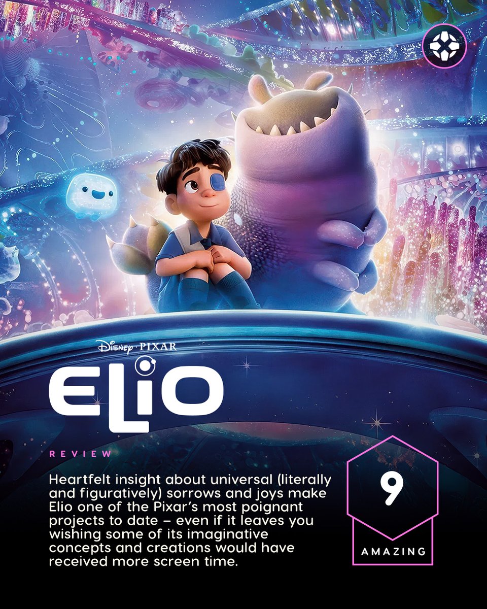 Elio is an inspired effort about a boy who wants to leave Earth for a chance at belonging somewhere among the stars.

Our review: bit.ly/3Tz3M4t