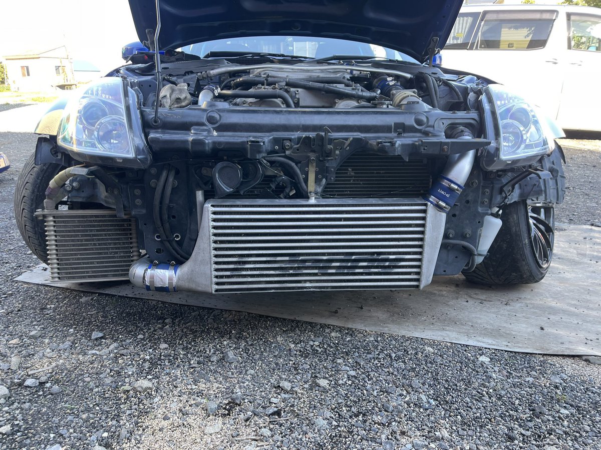 VQ35DE用 ツインターボキット 売ります!!

大体400ps〜くらいは出るので中々楽しい車に変身します。

詳細等はDM下さい。