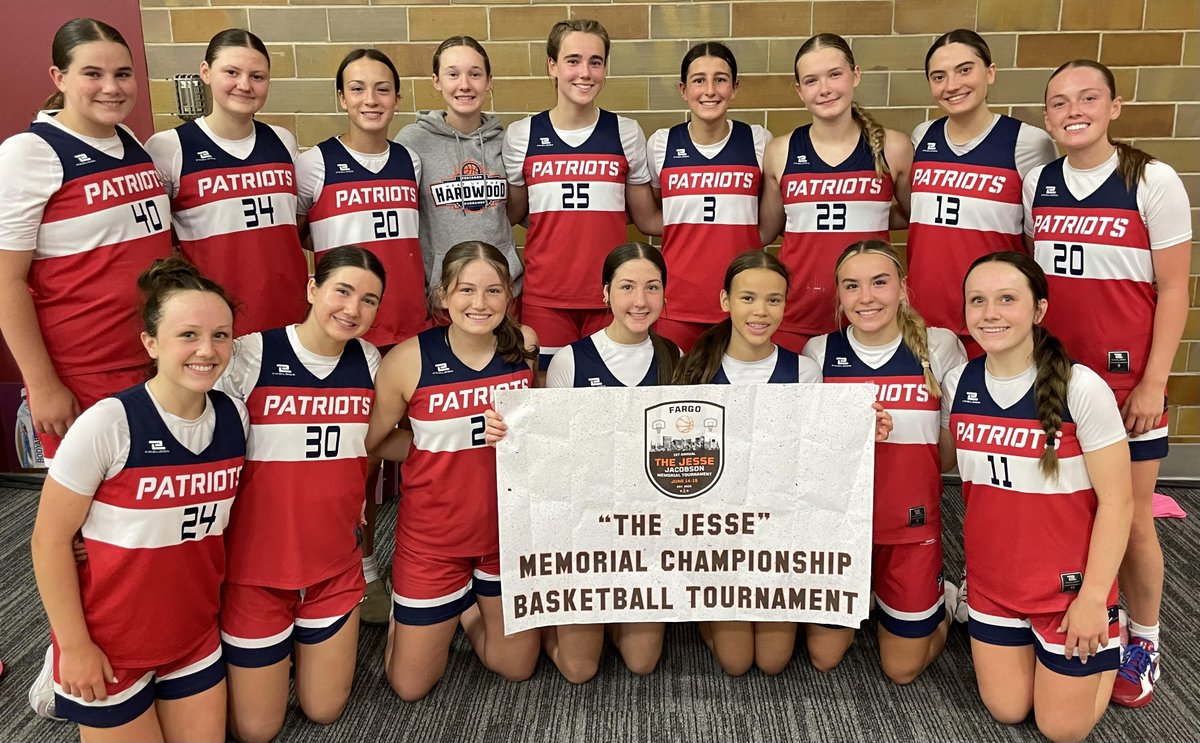 Congratulations to our The Jesse 17U Champions
Bismarck Century <a href="/CHSPatriotsGBB/">Century Girls Basketball 🏀</a>