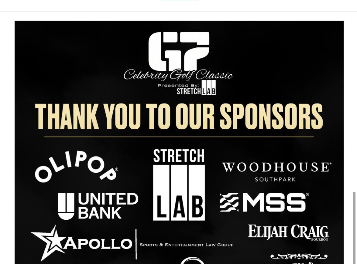 Apollo was a proud sponsor of G7 Celebrity Golf Classic hosted by NFL QB <a href="/willgrier_/">Will Grier</a>!
⭐️ $180,000 raised! ⭐️ 
 Celebs, athletes &amp; fans teed off for a great cause supporting @g7football’s mission⛳🏈
 #G7GolfClassic #WillGrier #OhaviaPhillips #CharlotteEvents #GiveBack #CelebGolf