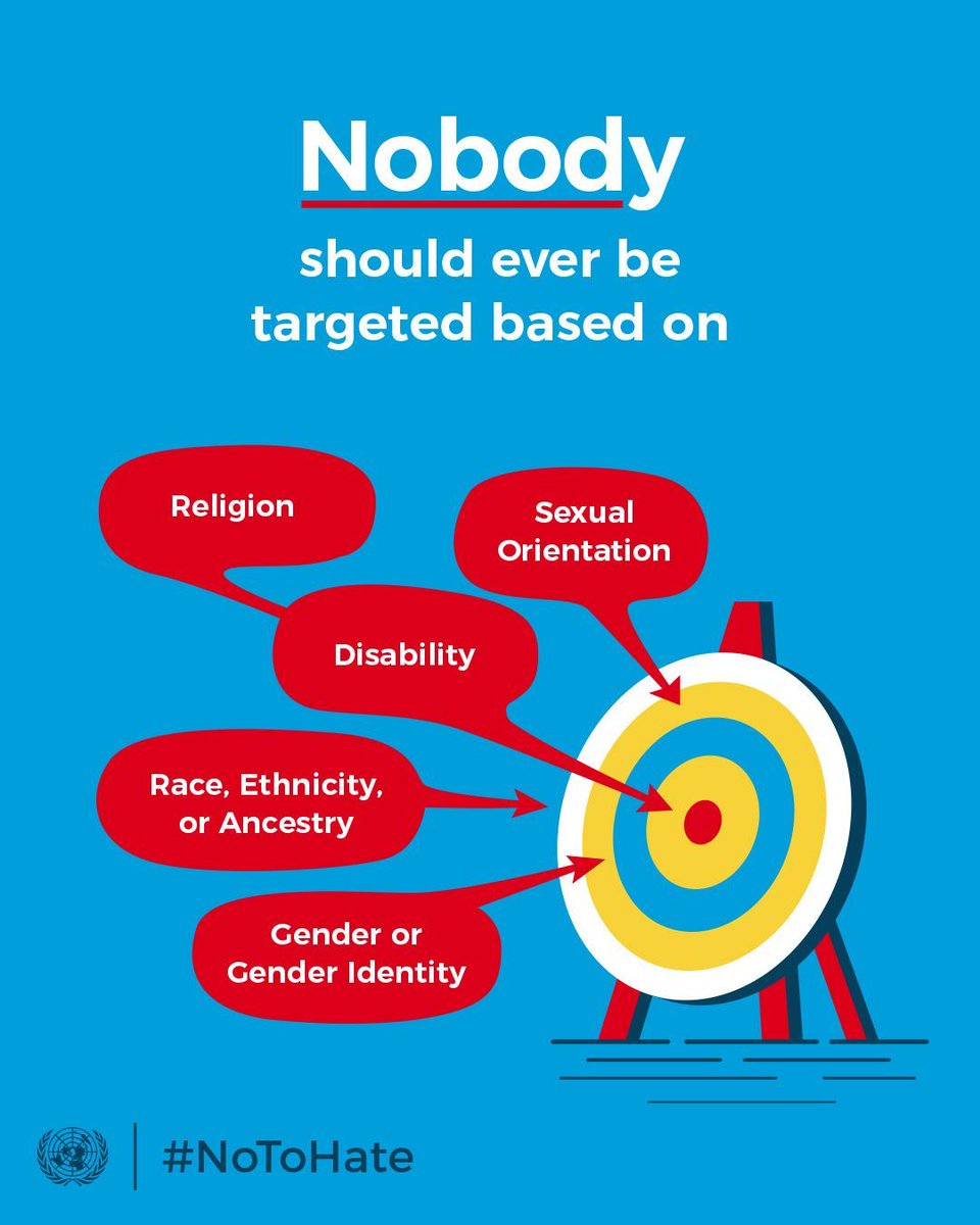 In-person or online, nearly every child &amp; young person is likely to come across hate speech at some point.

Talking about it is crucial to help them effectively address &amp; cope with such situations.

<a href="/UNICEF/">UNICEF</a> has expert tips to help you start👉 buff.ly/LNSbOYO 
#NoToHate