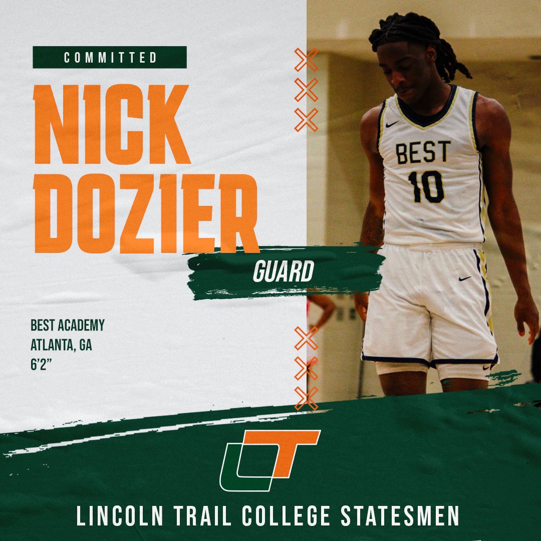 We are thrilled to welcome Nick Dozier to our program! Nick comes to us from BEST Academy in Atlanta, Georgia, where he played a key role in leading the Eagles to the GHSA A Division I State Championship during his senior season. Welcome to the Trail, Nick!
#rolltrail