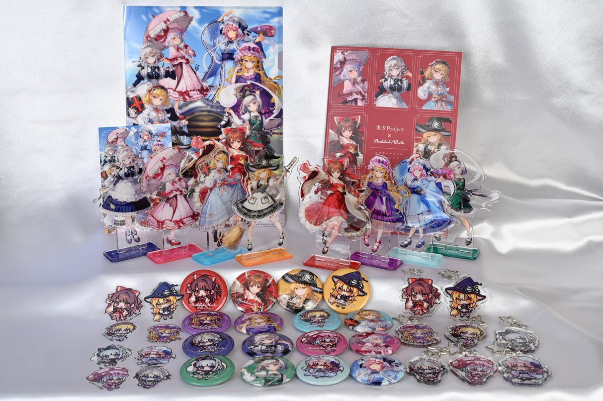 🌟再入荷告知🌟 #東方Project × HoshibakoWorks コラボレーション