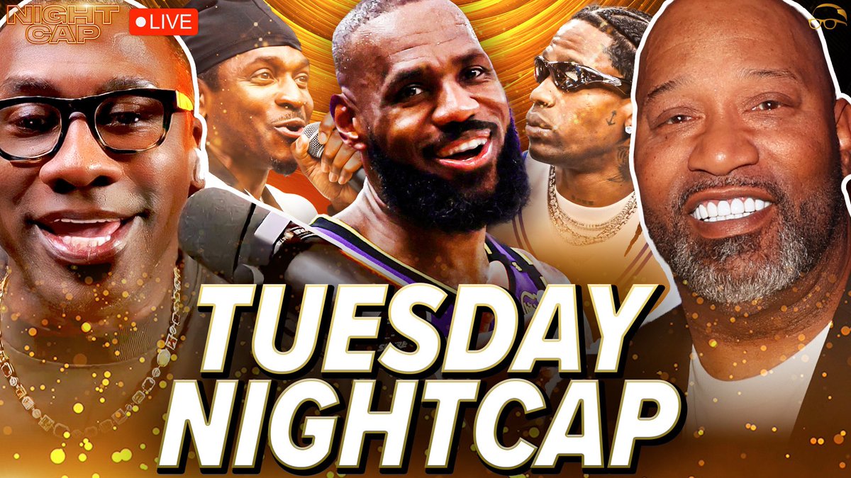 NIGHTCAP WITH UNC AND BUN B IS NOW LIVE ‼️‼️‼️

<a href="/ShannonSharpe/">shannon sharpe</a> <a href="/BunBTrillOG/">BunB.eth</a> <a href="/ShayShayMedia_/">Shay Shay Media</a> 

Tune in: youtube.com/live/ueoED2MVq…
