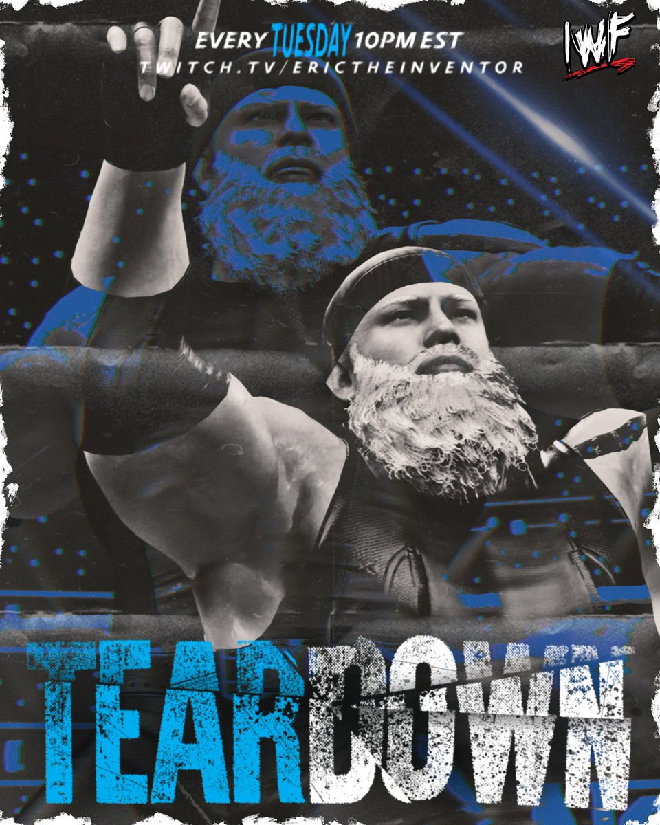 IWF on Twitch (@iwfuniverse) on Twitter photo HERE WE GO‼️
#TuesdayNightTEARDOWN STARTS NOW! 🔵
<a href="/Devaint_concon/">Sunshine, Devious Connor 🖤💕</a> KICKS OFF - <a href="/RealSteeleIWF/">DaMonte Steele</a>/<a href="/IWF_LONELY/">The Narcissist ⚫️</a> TAG TEAM ACTION - <a href="/iwf_realhybrid/">The Hybrid - H.Y.B. #RamaRama</a> TAKES 2 MEN AT THE SAME EXACT TIME + MORE! 👀
HIT THE MERCH BOOTH - GET TO YOUR SEATS!
twitch.tv/erictheinventor HERE WE GO‼️
#TuesdayNightTEARDOWN STARTS NOW! 🔵
<a href="/Devaint_concon/">Sunshine, Devious Connor 🖤💕</a> KICKS OFF - <a href="/RealSteeleIWF/">DaMonte Steele</a>/<a href="/IWF_LONELY/">The Narcissist ⚫️</a> TAG TEAM ACTION - <a href="/iwf_realhybrid/">The Hybrid - H.Y.B. #RamaRama</a> TAKES 2 MEN AT THE SAME EXACT TIME + MORE! 👀
HIT THE MERCH BOOTH - GET TO YOUR SEATS!
twitch.tv/erictheinventor