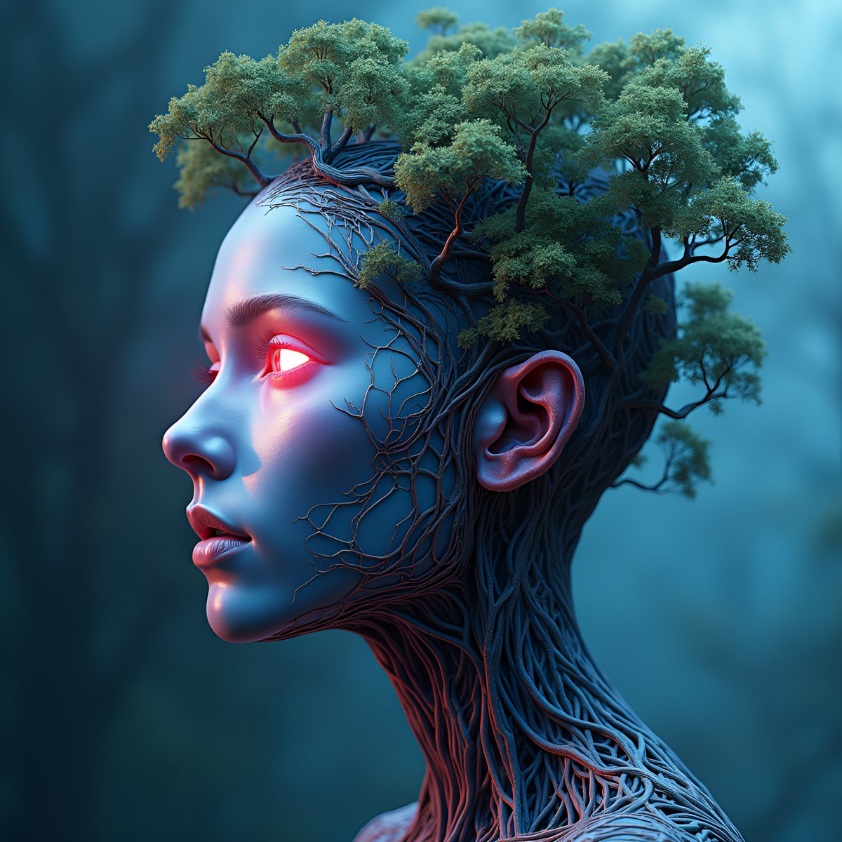 PromptSin's tweet photo. Mind and nature in harmony 🌳🔥 #Neuroscience #EcoMind https://t.co/5RQeQewMZj