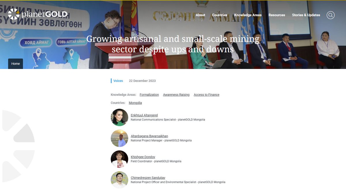 📢Our blog post, titled "Growing artisanal and small-scale mining sector despite ups and downs", is cited in <a href="/OECD/">OECD ➡️ Better Policies for Better Lives</a>'s recent publication. 👇

🔗oecd.org/en/publication…

Read the full blog post 👇
planetgold.org/growing-artisa…

<a href="/planetGOLD_org/">planetGOLD Programme</a> <a href="/artisanal_gold/">Artisanal Gold Council</a>