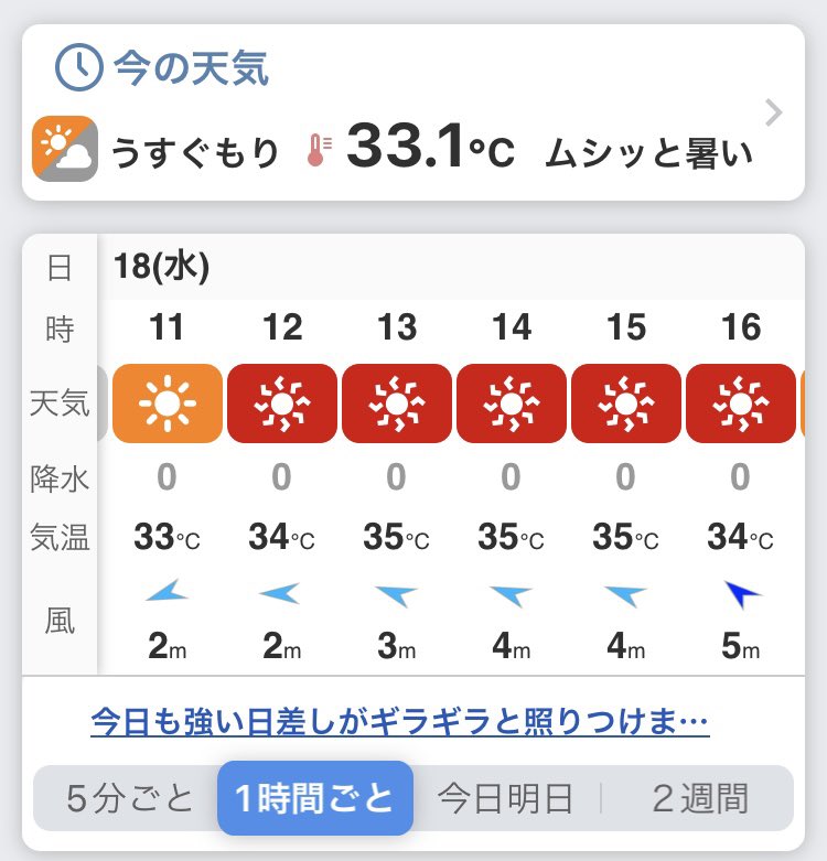 alice__1017's tweet image. 暑すぎ💦💦💦
梅雨って終わったの？？笑