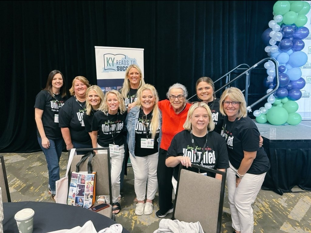 MrsArnold104's tweet photo. Fun day of learning at #KyReadsToSucceed summer conference! I even got a Selfie with the lovely and inspiring, Anita Archer! Reading... check! #TMGenius #summerselfiechallenge https://t.co/bSBOXgrREJ