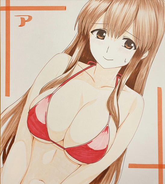 アナログ赤城さん。
一航戦のアがあるので、カも…^^ 