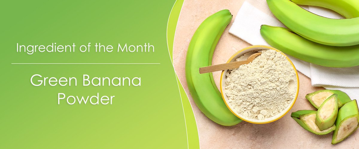 #NPNutra’s Organic Green Banana Powder is a natural source of resistant starch, a prebiotic fiber that helps nourish the gut microbiome and promote digestive wellness and satiety. With its mild flavor and smooth texture, it’s ideal for a wide range of clean-label formulations.
