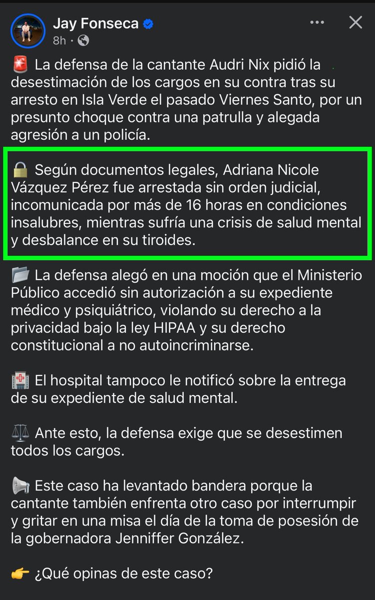 SACARÍAS PIEDRAS DEL RIO (@sacapi51) on Twitter photo ⚠️ <a href="/jayfonsecapr/">Jay Fonseca</a> eres tan #patético, sacando pecho por la desajustada, ebria mal hablá y desinformando como siempre. Ahí la estas justificando a todas luces, hasta un ciego lo escucha. Este muchachito mendigando amor y atención se enamora a lo potro. Cuando la defiende con tanta ⚠️ <a href="/jayfonsecapr/">Jay Fonseca</a> eres tan #patético, sacando pecho por la desajustada, ebria mal hablá y desinformando como siempre. Ahí la estas justificando a todas luces, hasta un ciego lo escucha. Este muchachito mendigando amor y atención se enamora a lo potro. Cuando la defiende con tanta