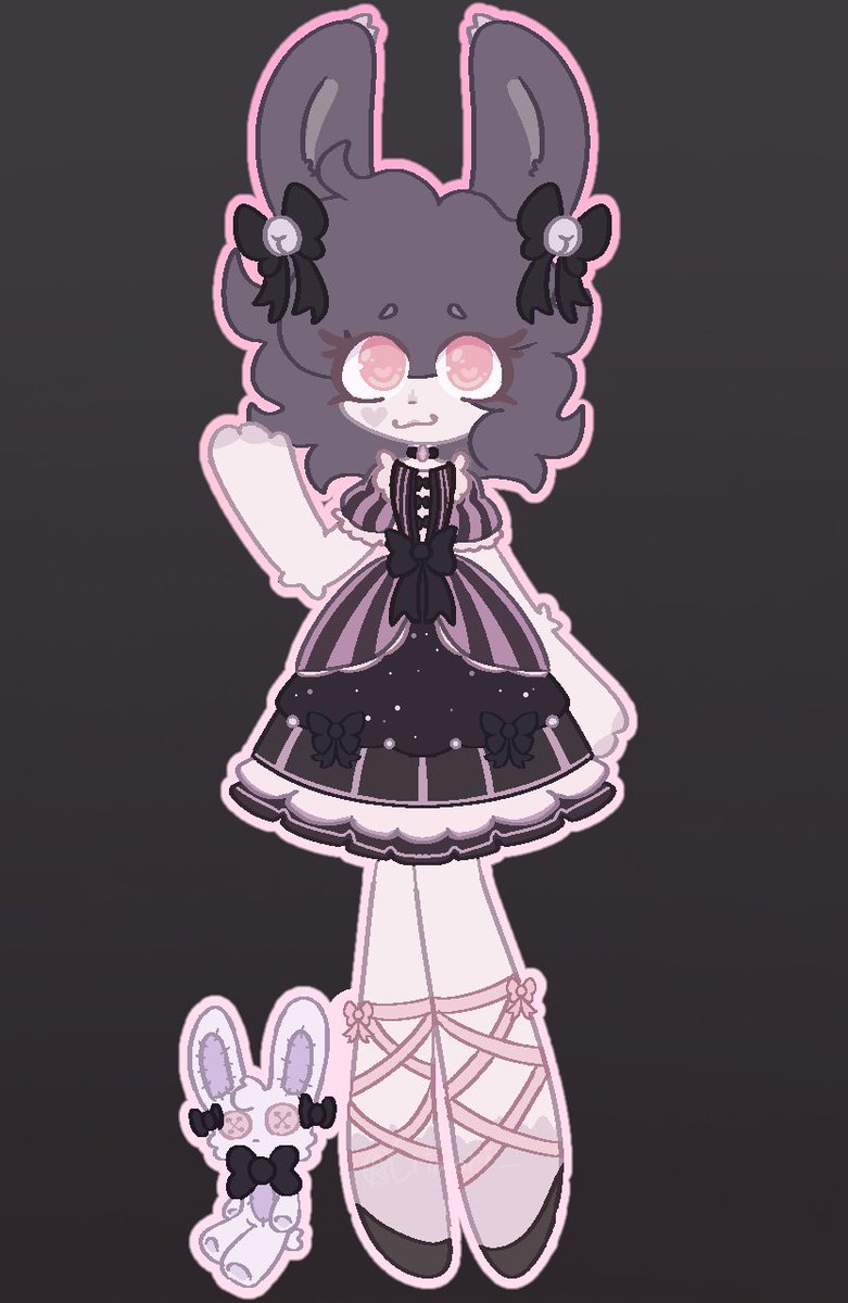 Uh I made an adopt :3 isn't she so silly?? Blows her up
🖤 #art #artmoots #arttwt #furry