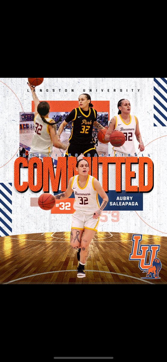 I know you will be great here at the LU!!! Excited to welcome Aubry coming from American Samoa / LA to Langston ‼️🦁 Time to do what you do best!!! 3 Level gamer!