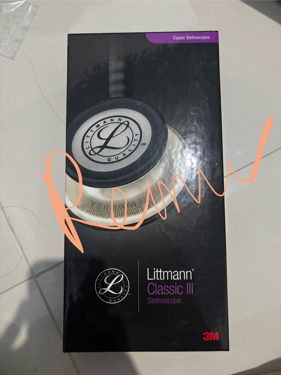 remumaha's tweet photo. WTS MAU JUALLL stetoskop littmann smoke black classic III pemakaian pribadi 😔 dijual karena mau ganti warna ajah https://t.co/3vDn4h73HX
