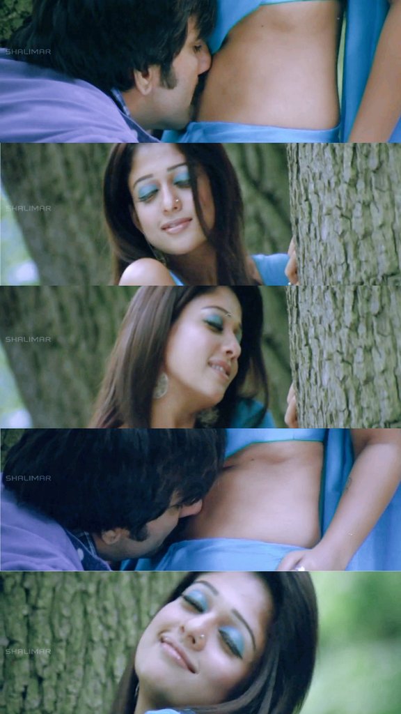 Ravi Teja Navel kisses to #Nayanthara 🤗😋 <a href="/Nayanismforyou/">Nayanism</a> #Nayantharahot