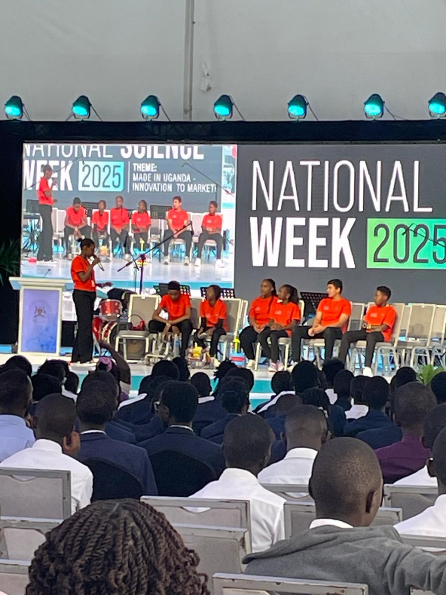 Nmwshdnjrch's tweet photo. @YoungEngneersUG team is now presenting at National Science week, showcasing innovation, creativity, and the power of STEM education.
Wow, I can't wait to witness the future in action!
#NSW25 #STEMinUganda https://t.co/qJbIYc1Aq9