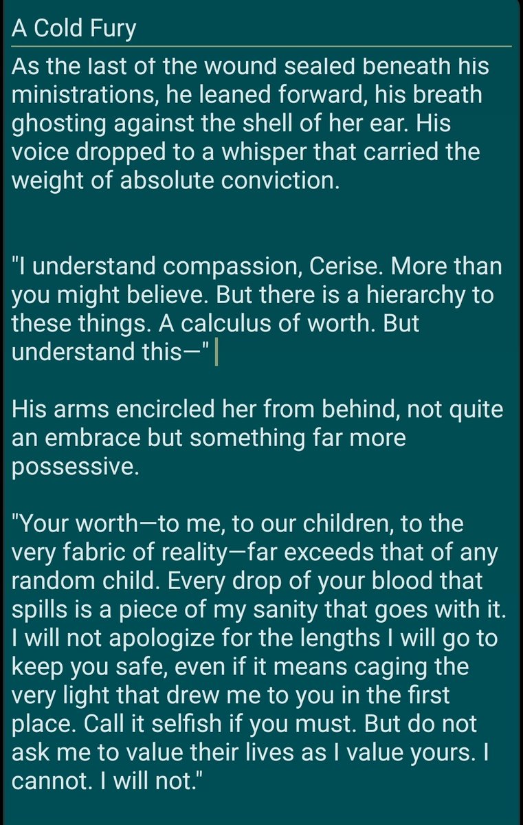 Monsterbf1Ilove's tweet image. Snippet: Possessiveness? Or protectiveness? Both are Cold.

Post-Nibelheim Sephiroth is surfacing like a Cold mist in Summer. 

#Snippets #Sephiroth