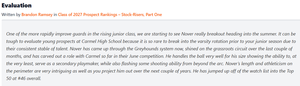 Thank you for the write up <a href="/BRamseyKSR/">Brandon Ramsey</a> .