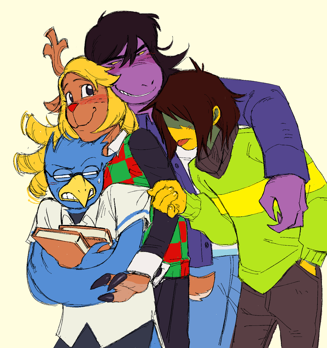 00longT's tweet photo. my favorite kids #deltarune https://t.co/GBL4ighJD1