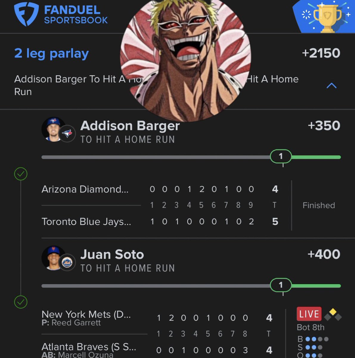$50 TO 8 PEOPLE WHO LIKES+RT❤️

18 HRS CASHED IN 1 MONTH ALONE 5 CASHED THE LAST 4 DAYS 🤯

JOIN THE HR KING 👑 ON THIS INSANE HEATER 

25% OFF THIS MONTH FOR ALL PLAYS LIMITED TIME💕💕💕⬇️
dubclub.win/r/p/pri-2zbdt/…