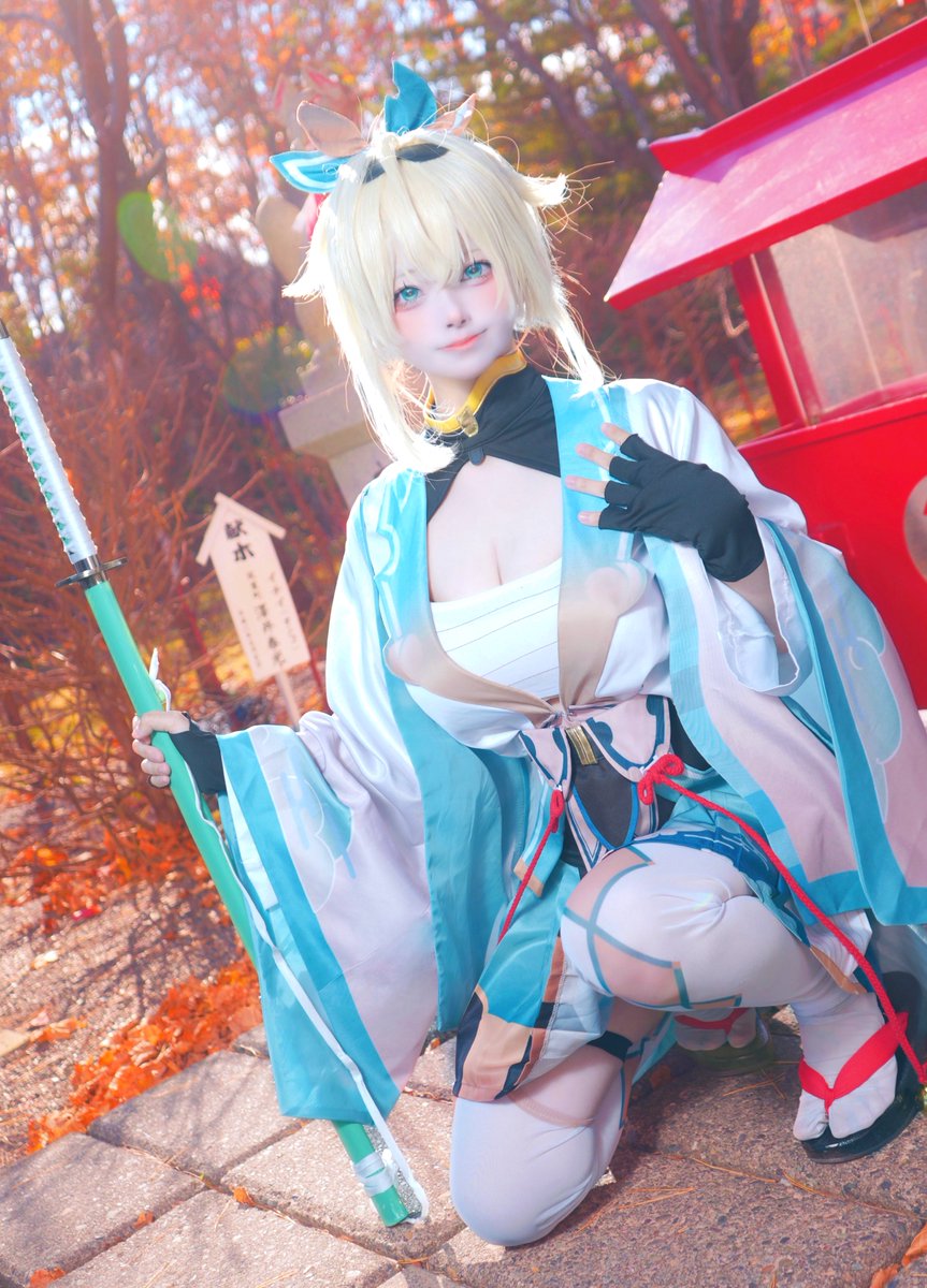 hiyori_cosplay's tweet photo. いろは殿お誕生日おめでとう🎂🌟
#風真いろは生誕2025 https://t.co/jONkphx9tu