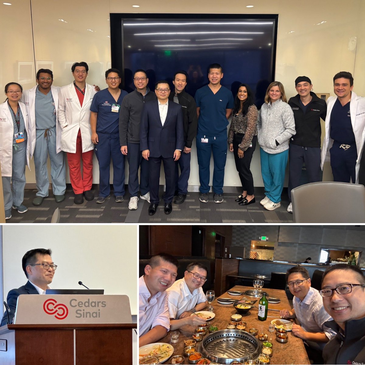 otohns's tweet image. Honored to be the visiting professor at Cedar Sinai Medical Center and hanging out with friends, residents and colleagues!  Thank you for the invitation.  ⁦@HMethodistMD⁩ ⁦@HMethodistOTO⁩