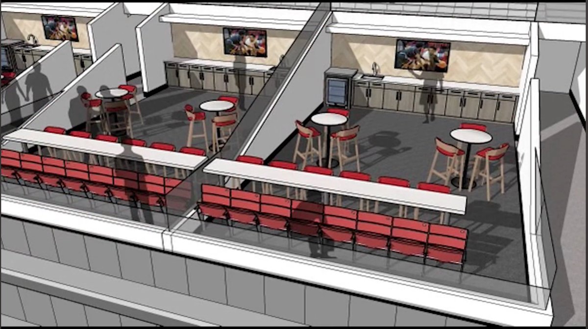 I’m not sure when the VC will look like this but I can’t wait until it does‼️

These plans for renovations would make the First Community Arena one of the nicest arenas in the OVC and even mid major basketball‼️

The training facility would be HUGE for ALL athletics‼️