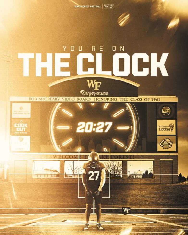 Thank you! 🙏
<a href="/WakeFB/">Wake Forest Football</a>  <a href="/tbarragan5/">Tyler Barragan</a>