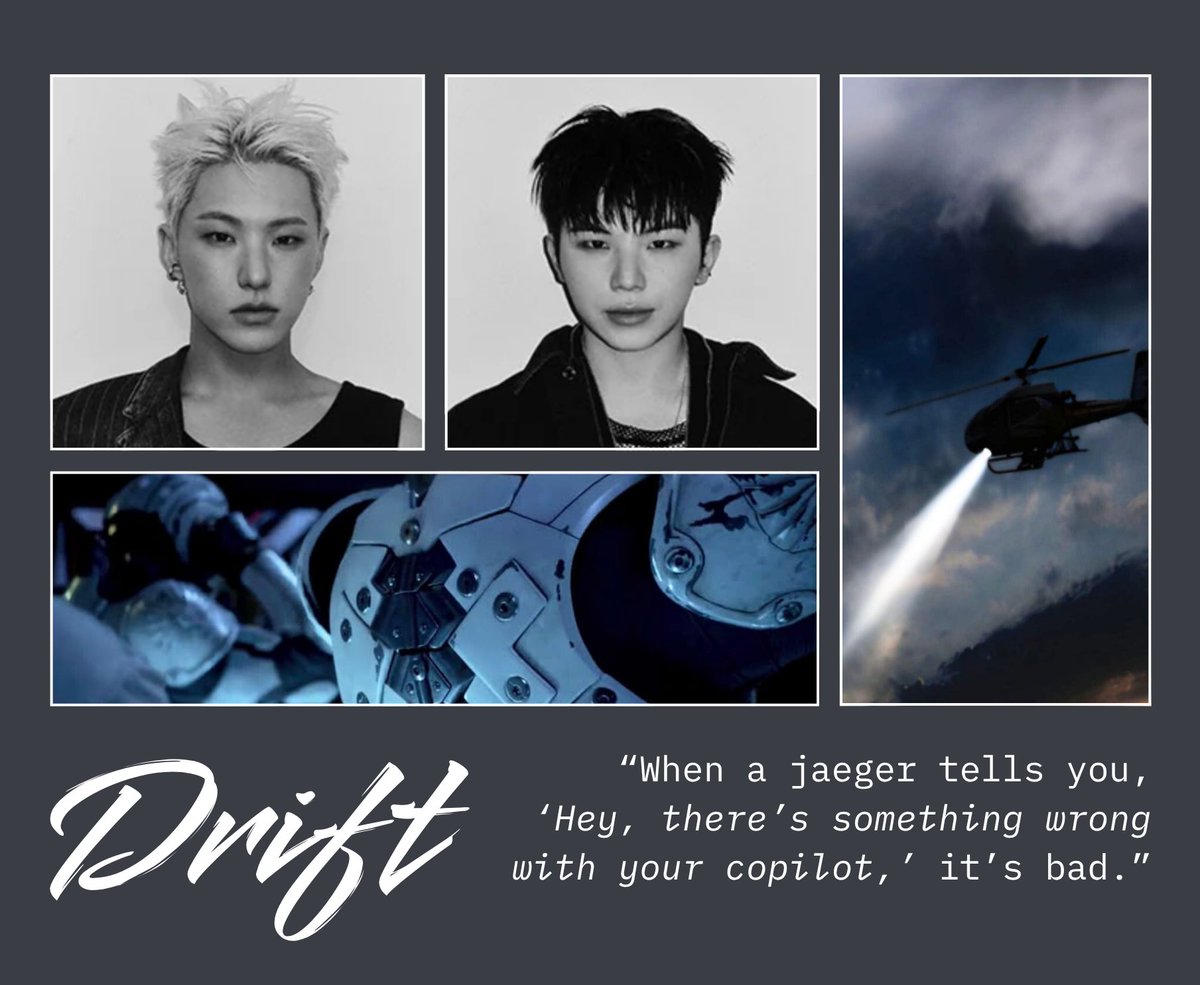 mari βοΈπ¨ (@kaitekicat) on Twitter photo drift
+ 3k | teen&up | π―π
+ snhn pacific rim au
+ minor injuries, hurt/comfort
+ ljh sustains an injury in the least-climactic way possible. it scares both of them.
+ completed 6.17.25
+ for <a href="/soonhoonficfest/">Pick Your Poison!</a> bingo - pacrim au, sci fi, hurt/comfort
ao3.org/works/66642730 drift
+ 3k | teen&up | π―π
+ snhn pacific rim au
+ minor injuries, hurt/comfort
+ ljh sustains an injury in the least-climactic way possible. it scares both of them.
+ completed 6.17.25
+ for <a href="/soonhoonficfest/">Pick Your Poison!</a> bingo - pacrim au, sci fi, hurt/comfort
ao3.org/works/66642730