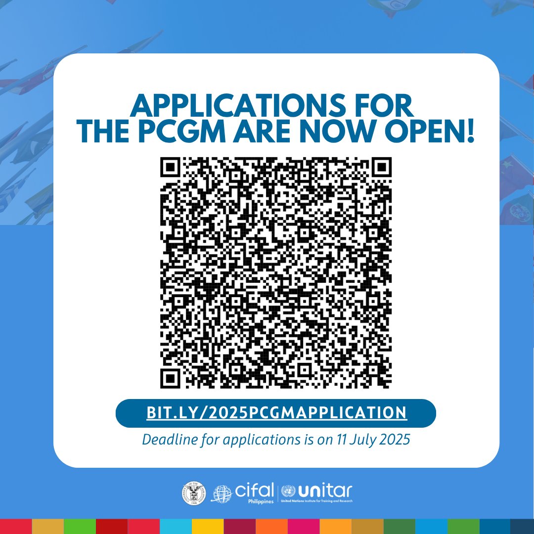📣 ICYMI: PCGM applications are now extended!

Hear from our inspiring Batch 7 alumni about how the course shaped their journey. 

Download the PCGM brochure here: bit.ly/2025PCGMCourse…
Download the PCGM application form here: bit.ly/2025PCGMApplic…