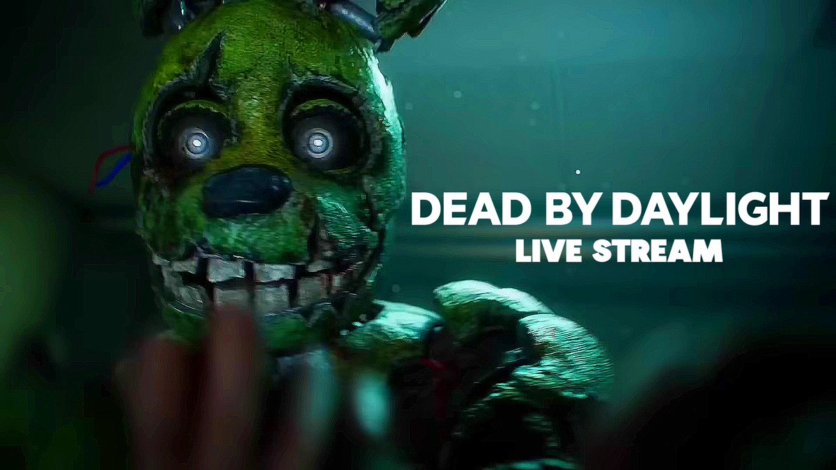 MarkMarkGaming's tweet photo. Hello everyone. I hope you're all doing amazing. I am live playing some Dead By Daylight tonight on Twitch. Be amazing and let's go check out Springtrap.

https://t.co/Wf1BW71I7d #DeadbyDaylight 

#twitch #dbd #FNAF #springtrapdbd https://t.co/T8KUY6f05d