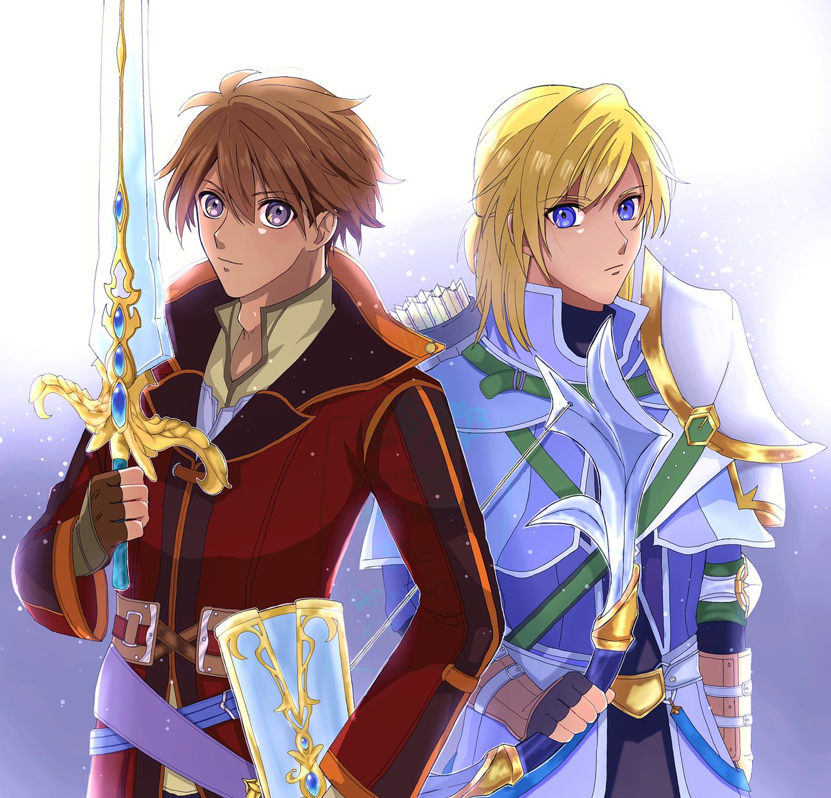 rinto195's tweet image. エディとレオナルド
Edward&amp;amp;Leonardo

#FireEmble