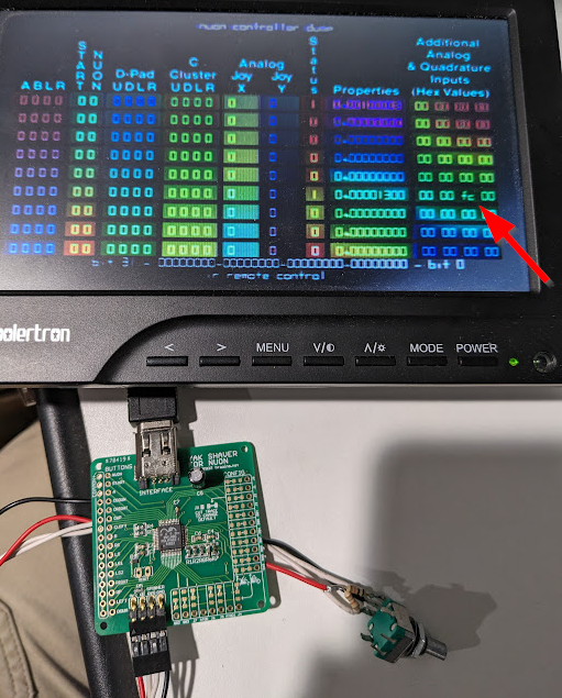 Encoder is working but it does not show up on boot. Needs a hotplug to be detected for some reason. Good enough to start taking bus traces and emulating.