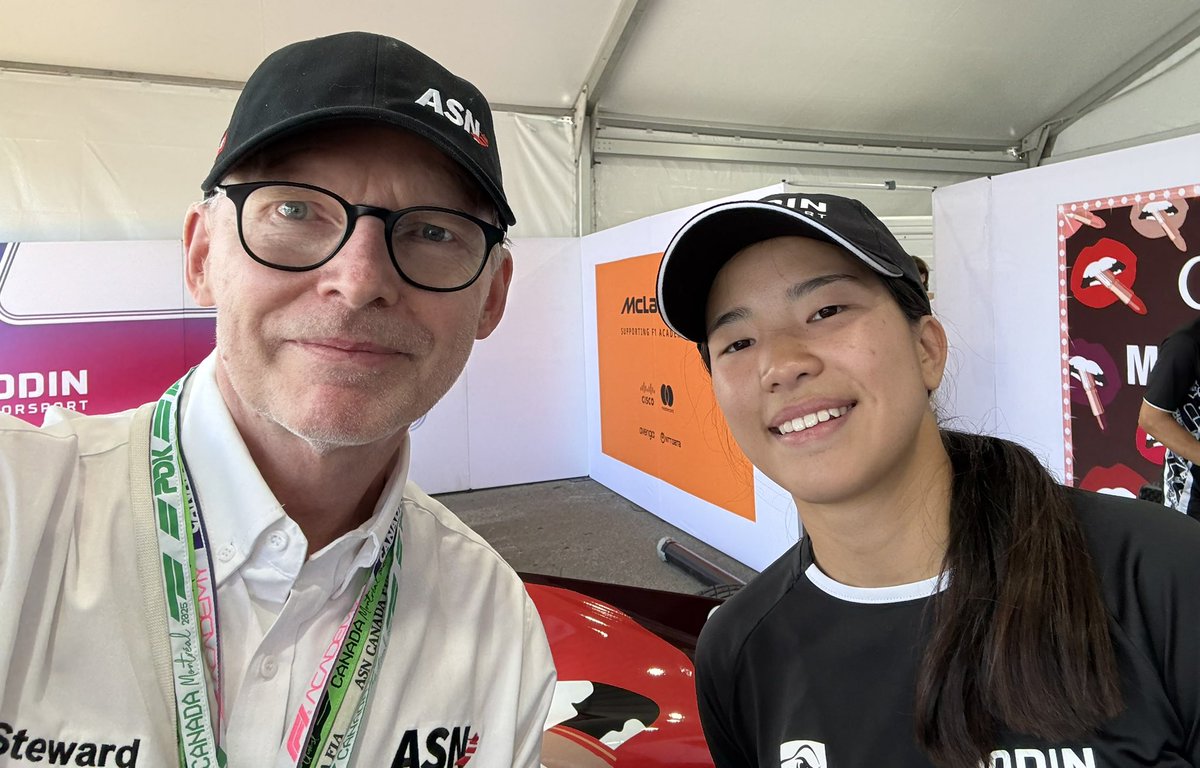 normanjennings (@nj26) on Twitter photo This past weekend in Montréal I was part of the <a href="/f1academy/">F1 Academy</a> officiating team as a Steward. We spoke to many of the talented and ambitious drivers including British-Canadian <a href="/chloemchong/">Chloe Chong</a> They are RACERS! This past weekend in Montréal I was part of the <a href="/f1academy/">F1 Academy</a> officiating team as a Steward. We spoke to many of the talented and ambitious drivers including British-Canadian <a href="/chloemchong/">Chloe Chong</a> They are RACERS!