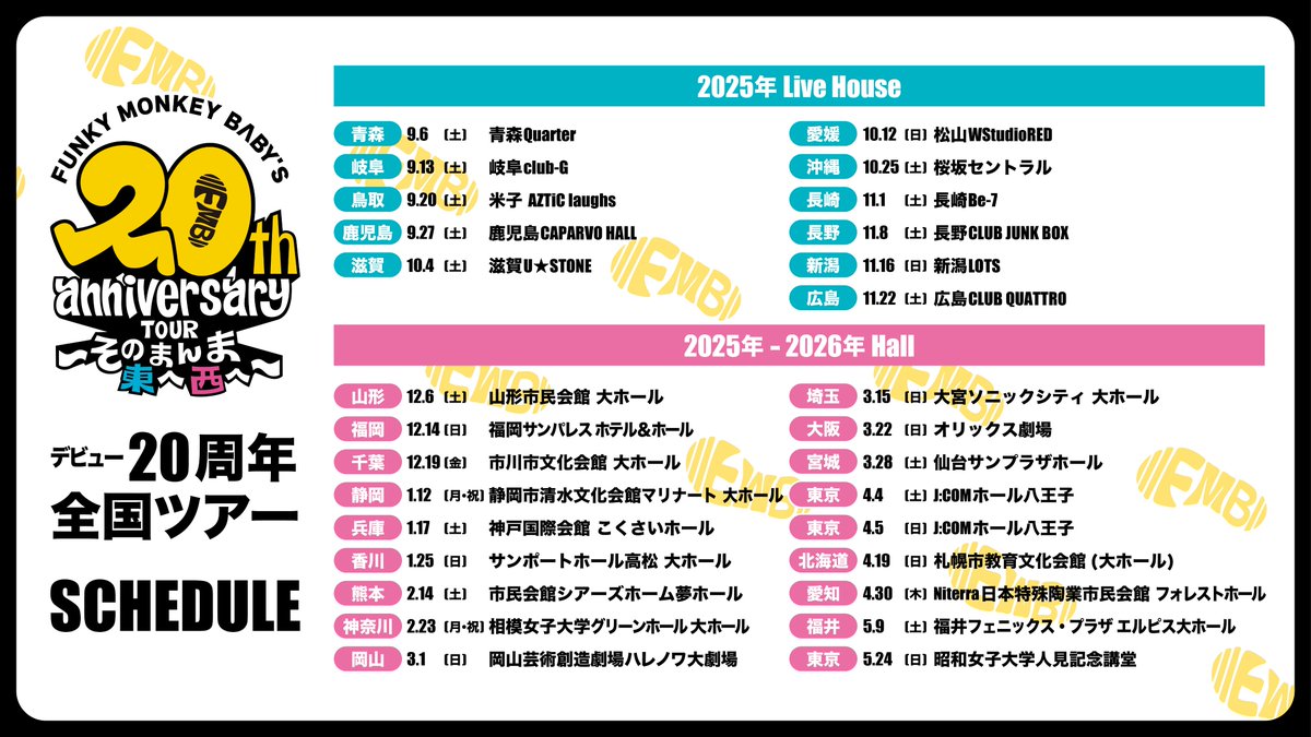 ファンキーモン太 FUNKY MONKEY BΛBY'S on X