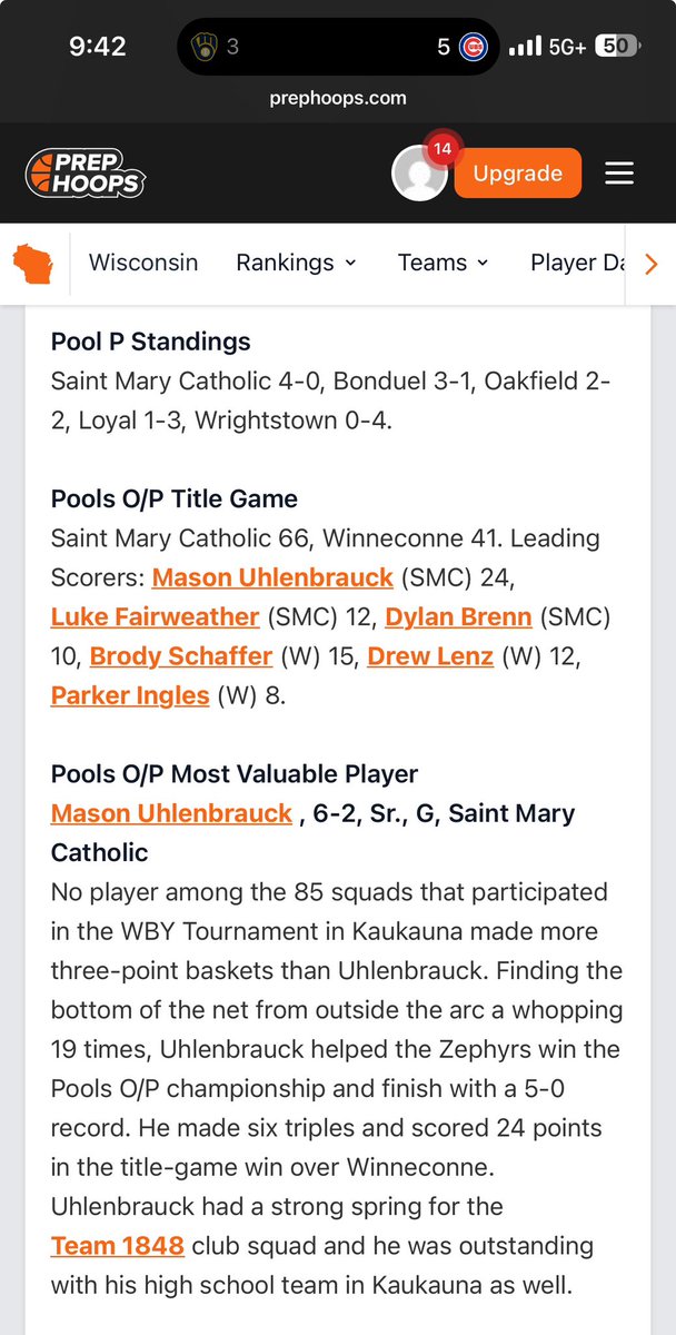 Mason Uhlenbrauck (@masonuhlenbrau1) on Twitter photo 