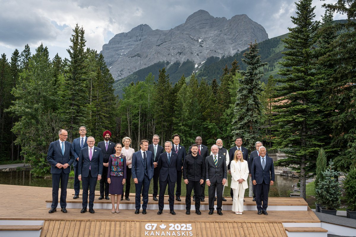 Nous établissons des partenariats fiables au sein du G7 et au-delà. #G7Kananaskis