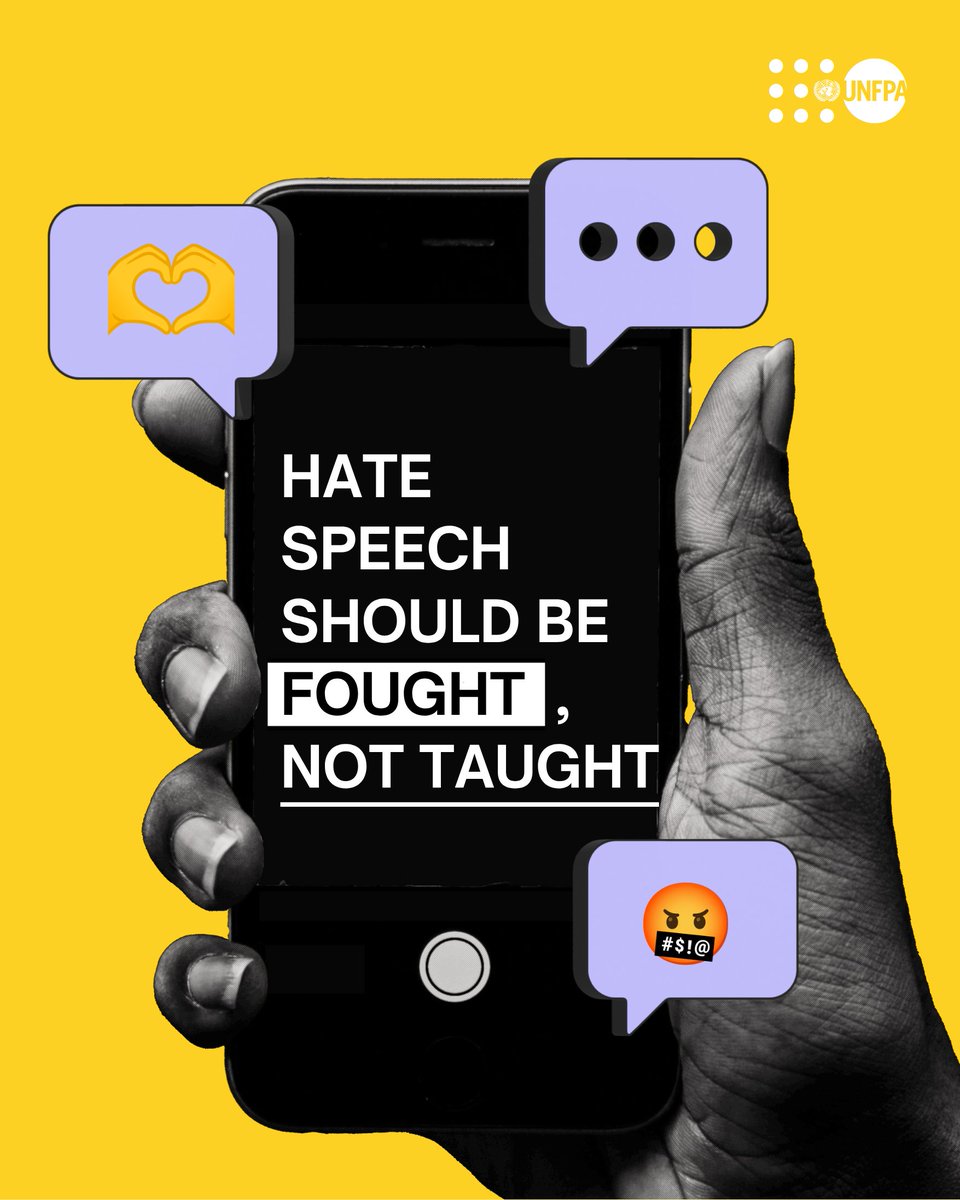 🟠 Internet
🟠 Families
🟠 Communities

We all have a role to play in equipping women &amp; girls with the tools they need to say #NoToHate, while mitigating the risks of harm.

This International Day for Countering Hate Speech, get the facts from <a href="/UNFPA/">UNFPA</a>: unfpa.org/thevirtualisre…