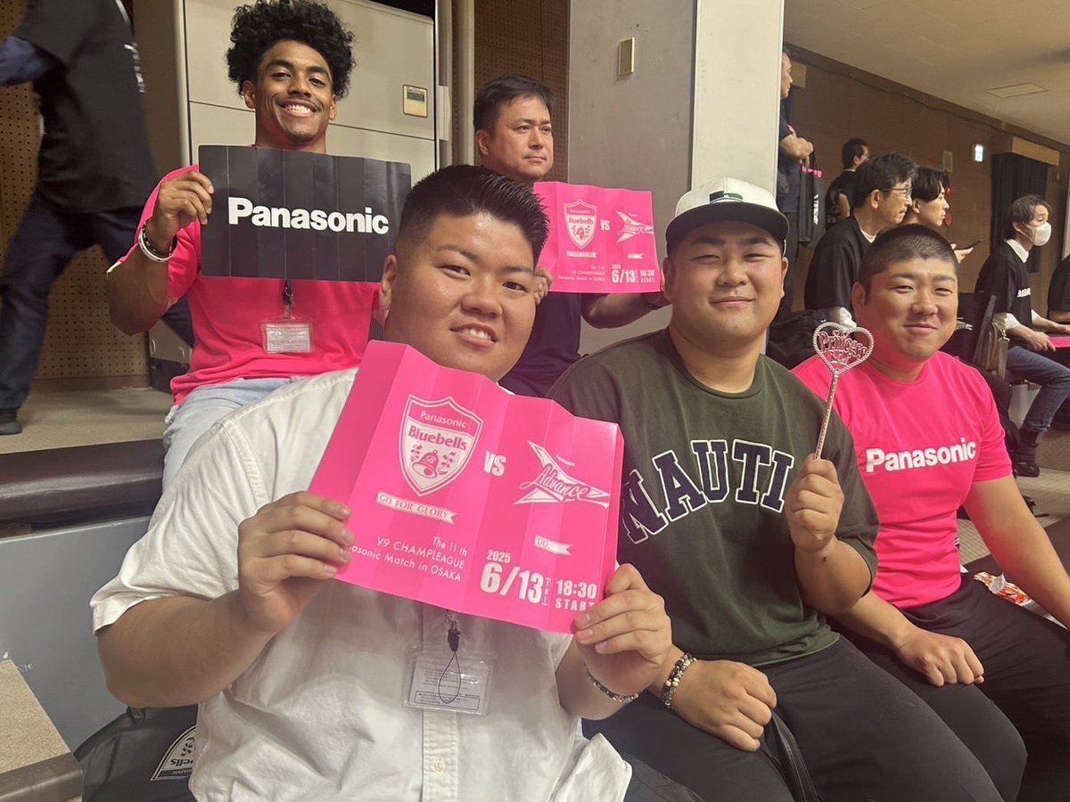 ブルーベルズ🏐 パナソニックEW社の9人制バレーボールチーム